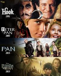 PeterPan y sus más destacadas adaptaciones cinematográficas en live-action  🧚‍♂️ ¿Con cuál de estas cuatro se quedan? . . . . . . #peterpanedit  #peterpanedits #peterpan2003 #peterpanandwendy #wendy #hook #captainhook  #capitangarfio #hookmovie #