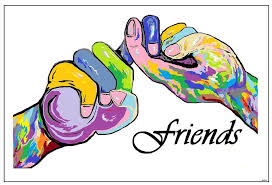 Happy Birthday In Sign Language Bsl Friends An American Sign Language Painting Painting By Signlanguage Sign Language Art Asl Sign Language Sign Language