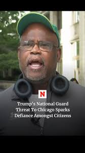 President Trump's threats to deploy National Guard troops to Chicago sent  shockwaves through America's third largest city as many residents defended  their home against Trump's escalating rhetoric ...