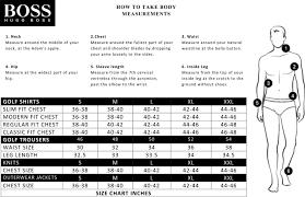 30 Prototypic Hugo Boss Size Chart Chest