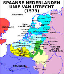 Map Union Of Arras And Utrecht 1579 Nl Unie Van Utrecht 1579 Wikipedia Unie Van Utrecht Cartografie Oude Kaarten