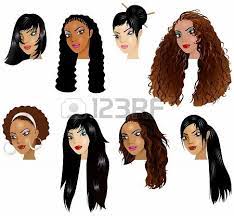Vector Illustration Of Asian And Hispanic Women Faces Great Woman Face Hispanic Women Skin Tones