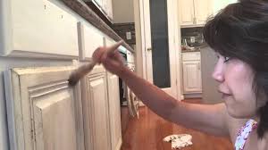 Kitchen makeover made easy (and affordable) with amy howard chalk paint and dark wax. Distress Cabinets Eagle Painting