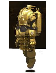 Bioshock 2 Big Daddy Big Daddy Bioshock Steampunk Artwork Bioshock Art