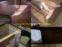Fill the hole with a stainable wood putty. Making New Parts Saving Old