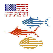 Download American Flag Fish Cuttable Design Apex Embroidery Designs Monogram Fonts Alphabets