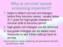 Cervical cancer screening can be done in a medical office, a clinic, or a community health center. Cervical Cancer Screening Updates Dr Arun Shahi Md
