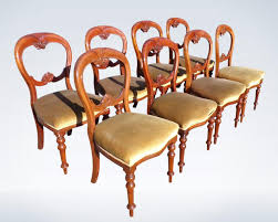 Check spelling or type a new query. Set 8 Victorian Balloon Back Dining Chairs