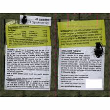 Grenade Thermo Detonator Fat Burner 44 Caps Shop Online Powerhouse Fitness