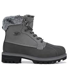 Womens Mallard Fur Lace Up Winter Boot Boots Winter