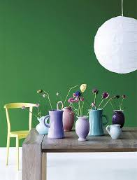 Green Wall Luxury House Designs Green Interiors Home Decor