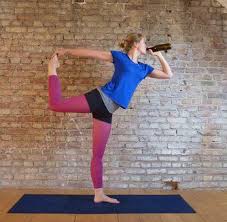 English How To Do Yoga Drinking Beer Yoga