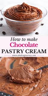 How To Make Chocolate Pastry Cream Filling Creme Patissiere In 2020 Pastry Cream Recipe Pastry Cream Filling Chocolate Pastry