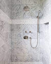 Check spelling or type a new query. Cool In Classic Carrera Marble With Black Accents This Bath Is Timeless Instagood Desi Master Bathroom Shower Marble Shower Tile Basketweave Tile Bathroom