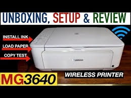 Here you can update your driver canon and other drivers. Video Mg3640