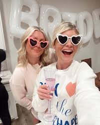 Literal tears last night as the sweetest friends celebrated me. 💕 I feel  so loved. The night was perfect. This is all such a dream come true.  ✨😭🩷👰🏼‍♀️ #goingtothechapel #bride #2025wedding