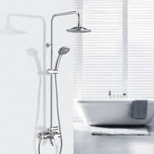 Fashion Outside Shower Faucet With Top And Hand Shower Bathroom Shower Faucets Shower Faucets Faucet