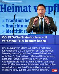 Am abend wurde er auf die intensivstation verlegt, teilte die fpö oberösterreich in einer aussendung am freitag mit. Facebook
