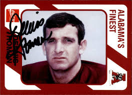 Dennis Homan Signed 1989 Collegiate Collection Alabama Card Autographed  63432