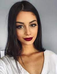 Burgundy Lip Makeup Looks Hair Makeup Hair Beauty
