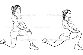 The term hip flexors refers to a group of muscles in and around the hips that help move the legs and the trunk together, as when you lift your leg up hip flexor tightness can be a real pain, but working certain muscles and doing the right stretches provide easy fixes. Kneeling Hip Flexor Stretch Workoutlabs Exercise Guide