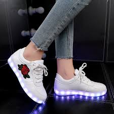 2018 New Size 26 45 Light Up Sneaker Led Shoes With Light Baby Boy Girl Luminous Sneakers Women Glowing Footwear Led Baby Shoes With Light Boys Shoes With Lightsgirls Shoes With Lights Aliexpress