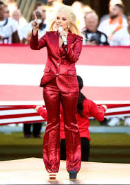 Lady gaga was the standout star among the performances at joe biden's presidential inauguration, delivering a stirring rendition of the us national anthem. Lady Gaga Photos Photos Lady Gaga Sings The National Anthem At Super Bowl 50 Lady Gaga Outfits Lady Gaga Photos Lady Gaga