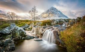 Das thema dieses fotos ist schottland, sommer, strand. Schottland Schottische Highlands Berg Strom Felsen 1920x1200 Hd Hintergrundbilder Hd Bild