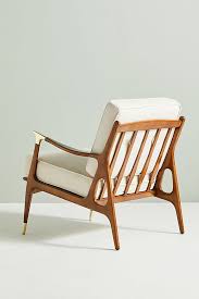 Linen Haverhill Chair Chair Tufted Cushion Modern Chairs