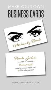 15% off with code zazpartyplan. 23 Best My Makeup Artist Business Cards Images On Beautiful Makeup Photos
