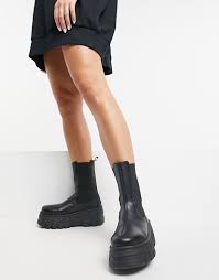 With free delivery and return options (ts&cs apply), online shopping has never been so easy. Asos Design Aliyah Chunky Chelsea Boots In Black Asos