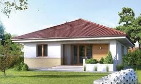 A hip roof is constructed with four rafters that generally meet in the middle portion of the roof. Hip Roof House Plans Small Medium Homes House Plans 97555