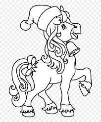 Flying with sleigh santa 7db1. A Charming Little Girl In Angel Costume On Christmas Coloring Pages For Girls Free Transparent Png Clipart Images Download