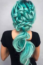 No information is availible on this hair color yet, except that was used at least twice, in year 6, for the dark green is a rich, dark green color which is not easily captured in photographs. Stylish Ways To Embrace The Mermaid Hair Like A Princess Glaminati