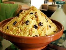 Couscous With Raisins Recipes And Foods From Morocco Moroccan Food Morrocan Food Food