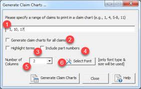 Claim Charts