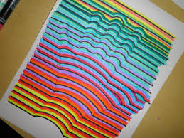 Not what i expected, the steps to drawing are not clear, not a good book for a person new to drawing and sketching. Art Lesson How To Draw A Hand Print In 3 Dimensional Colors Art Lessons 3d Hand Drawings Op Art Lessons
