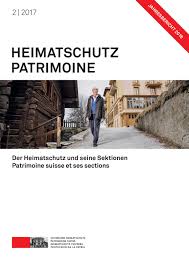 Sujet de la session 2019 metropole Heimatschutz Patrimoine 2 2017 By Schweizer Heimatschutz Issuu
