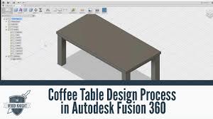 Welcome to part 1 of designing a coffee table with fusion 360, in this tutorial i go over designing the legs, using some. 067 Coffee Table Design Process In Autodesk Fusion 360 Youtube