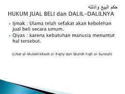 Jual beli online produk kw yang sudah diberitahukan. Hukum Hukum Jual Beli Ppt Download