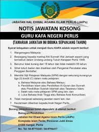 Titah perutusan dytm tuanku yang dipertua. Iklan Jawatan Jabatan Hal Agama Islam Perlis Jaips Jobs Hub