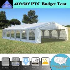 Always a smoother, stronger connection! Delta Canopy Budget Pvc 4020 40 X20 Budget Pvc Party Tent Heavy Duty Wedding Canopy Gazebo Carport By Delta Canopies