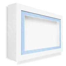New White Deep Shadow Box Display Frame Lots Of Sizes 4 8cm Etsy Deep Shadow Box Frame Display Shadow Box