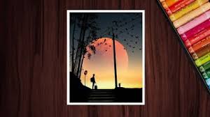 Check spelling or type a new query. Painting Easy Sunset Simple Oil Pastel Scenery Drawing Painting Inspired