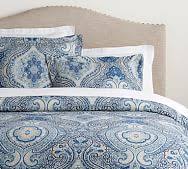 There's something utterly exquisite about the feeling of waking up in a crisp new set of sheets. French Blue Bedding Pottery Barn