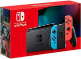 Switch Console with Neon Red/Blue Joy-Con HADSKABAA Nintendo