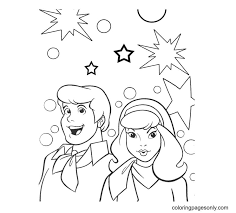 Wonder woman coloring pages printable. Daphne And Fred Coloring Pages Scooby Doo Coloring Pages Coloring Pages For Kids And Adults