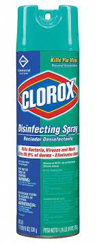 Clorox Disinfectant Spray 19 Oz Container Size Aerosol Spray Can Container Type Unscented Fragrance 22d011 38504 Grainger