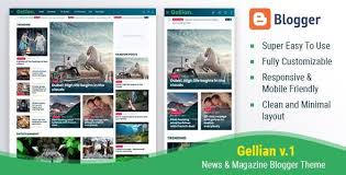 Mogtemplates Gellian News Magazine Blogger Theme Nulled Free Download Blogger Themes Design News Magazines