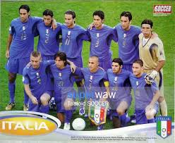 Dia menjadi tulang punggung gli azzurri bersama gianluigi. Poster Timnas Italia 2006